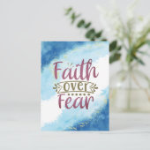 恐怖に対する信仰 ポストカード (スタンド正面)