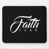 恐怖に対する信仰 マウスパッド (正面)