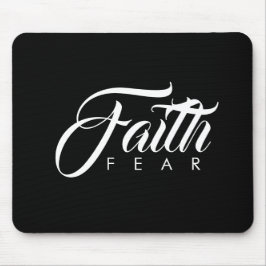 恐怖に対する信仰 マウスパッド