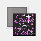 恐怖に対する信仰 マグネット (正面/裏面)