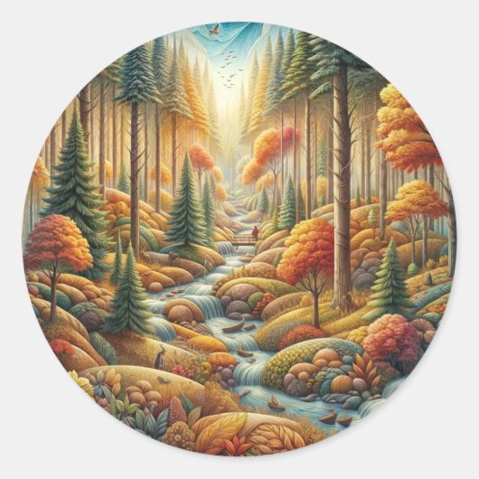 恐怖に対する信仰 ラウンドシール (正面)