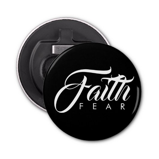 恐怖に対する信仰 栓抜き (正面)