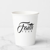 恐怖に対する信仰 紙コップ (裏面)