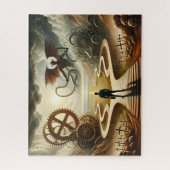 恐怖に対する信仰 – 超現実的な風景 ジグソーパズル (縦)