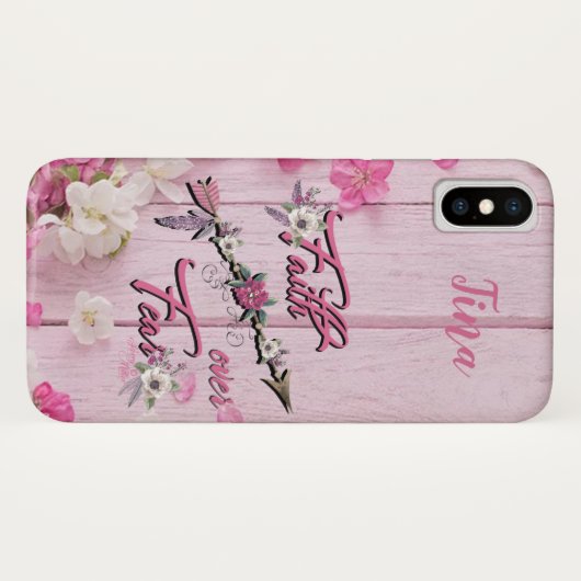 恐怖に対する信仰 Case-Mate iPhoneケース (裏面(横))