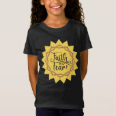 恐怖に対する信仰 Tシャツ (正面)