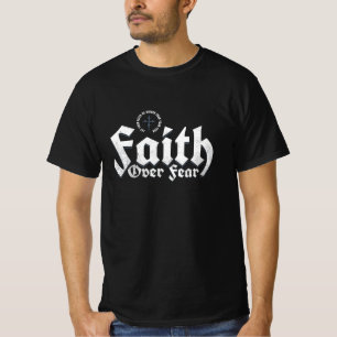 恐怖に対する信仰 Tシャツ