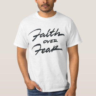 恐怖に対する信仰 Tシャツ