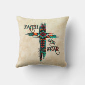 恐怖に対する南西の信仰 クッション (裏面)