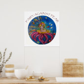 恐怖に対する妖精 ポスター (キッチン)