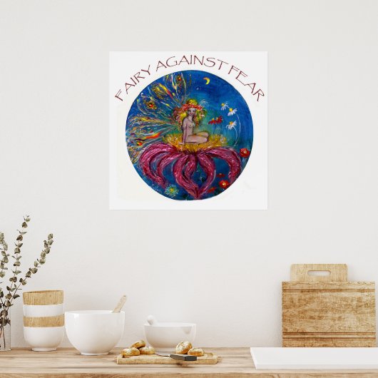 恐怖に対する妖精 ポスター (キッチン)