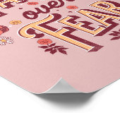 恐怖に対する文字デザイン信仰 ポスター (角)