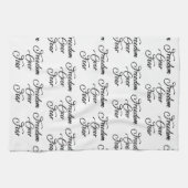 恐怖に対する自由 キッチンタオル (横)