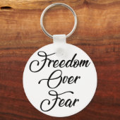 恐怖に対する自由 キーホルダー (正面)
