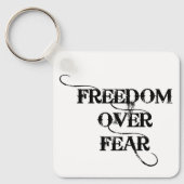 恐怖に対する自由 キーホルダー (正面)
