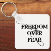恐怖に対する自由 キーホルダー (正面)