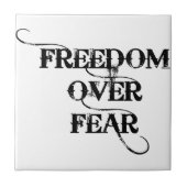 恐怖に対する自由 タイル (正面)