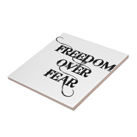 恐怖に対する自由 タイル (側面)