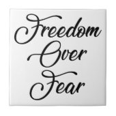 恐怖に対する自由 タイル (正面)