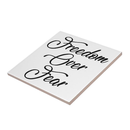 恐怖に対する自由 タイル (側面)