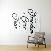 恐怖に対する自由 タペストリー (インサイチュ(横))