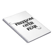 恐怖に対する自由 ノートブック (右側)