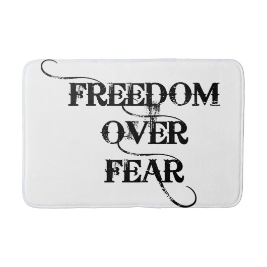 恐怖に対する自由 バスマット (正面)