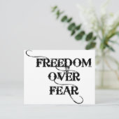 恐怖に対する自由 ポストカード (スタンド正面)