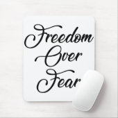 恐怖に対する自由 マウスパッド (マウス)