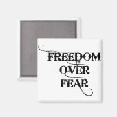 恐怖に対する自由 マグネット (正面/裏面)