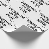 恐怖に対する自由 ラッピングペーパー (角)