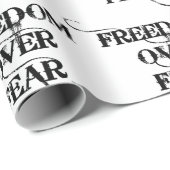 恐怖に対する自由 ラッピングペーパー (ロールコーナー)