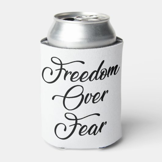恐怖に対する自由 缶クーラー (缶正面)
