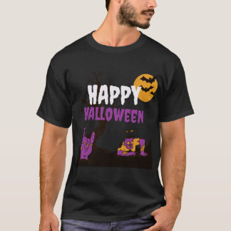 恐怖に満ちたハロウィーンの夜。 Tシャツ