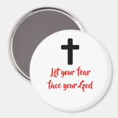 恐怖に満ちた神 マグネット (正面/裏面)