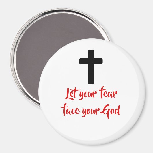 恐怖に満ちた神 マグネット (正面/裏面)