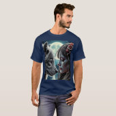 恐怖に直面する Tシャツ (正面フル)