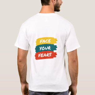 恐怖に立ち向かう Tシャツ