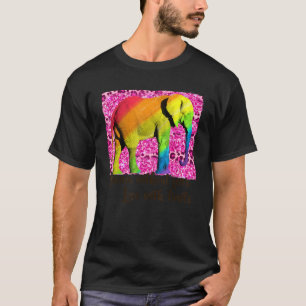 恐怖のない夢の愛を制限なしでゾウLG Tシャツ