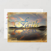 『恐怖のはがきに対する信仰』 ポストカード (正面/裏面)