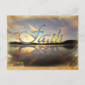 『恐怖のはがきに対する信仰』 ポストカード (正面)