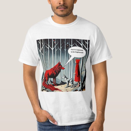 恐怖のはず Tシャツ (正面)