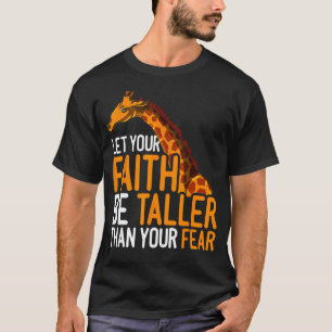 恐怖のアフリカのギルよりも信仰の高さを高くする Tシャツ