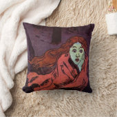 恐怖のトラウマ顔のナビゲート クッション (ブランケット)