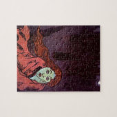 恐怖のトラウマ顔のナビゲート ジグソーパズル (横)