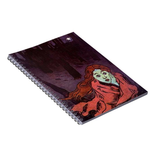 恐怖のトラウマ顔のナビゲート ノートブック (右側)