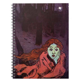 恐怖のトラウマ顔のナビゲート ノートブック