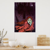 恐怖のトラウマ顔のナビゲート ポスター (キッチン)