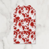 「恐怖のハロウィン」ゴールドホイル ハロウィン プレゼントタグ ギフトタグ (裏面)