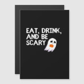 恐怖のハロウィン スピリット 現代的 Eat Drink And Be Scary (正面/裏面)